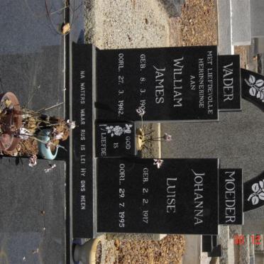 LAING William James 190?-1982 &amp; Johanna Luise 1917-1995