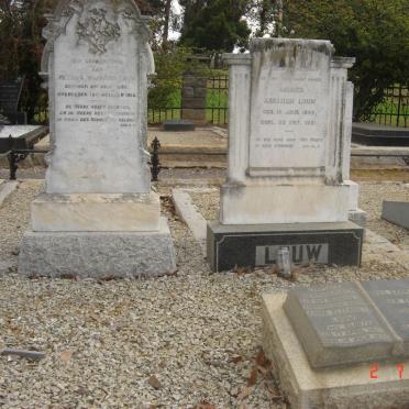 LOUW Petrus Wijnand 1892-1916 :: LOUW Andries Abraham 1849-1931 &amp; Anna Elizabeth CLOETE 18??-19?4