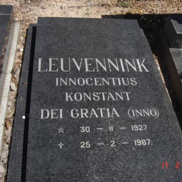 LEUVENNINK Innocentius Konstant Dei Gratia 1927-1987