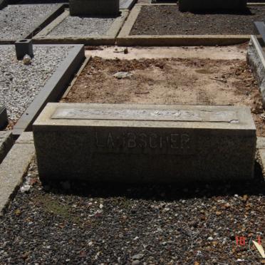 LAUBSCHER Cornelius Mechiel 1874-1946