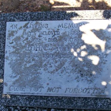 MARTIN John 1930-1982