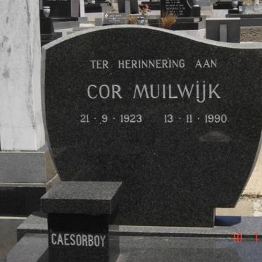 MUILWIJK Cor 1923-1990