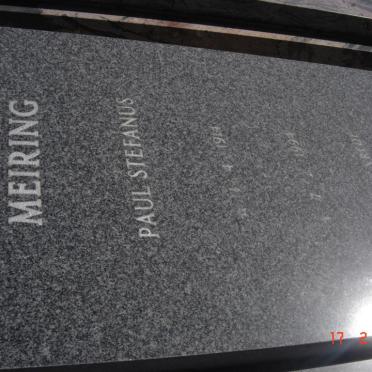 MEIRING Paul Stefanus 1914-1994
