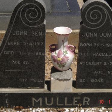 MULLER John 1917-1964 :: MULLER John 1944-1971