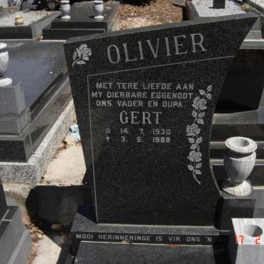 OLIVIER Gert 1930-1988