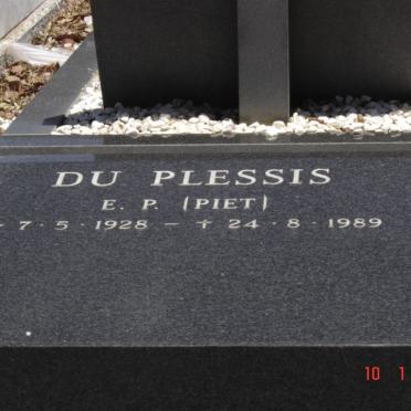 PLESSIS E.P., du 1928-1989