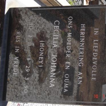 PREEZ Cecilia Johanna, du 1911-1990