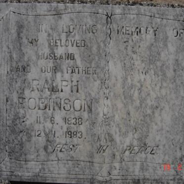 ROBINSON Ralph 1938-1983