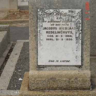 REDELINGHUYS Jacobus Nicolaas 1888-1930