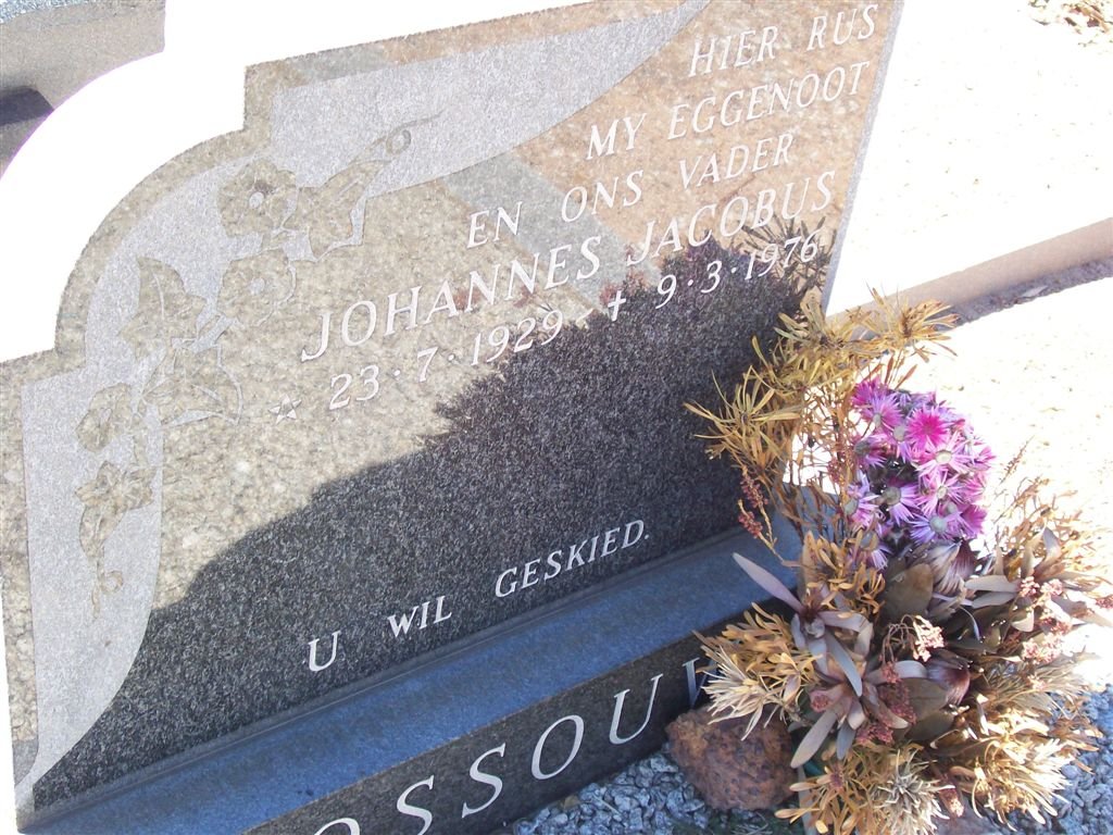 ROSSOUW Johannes Jacobus 1929-1976