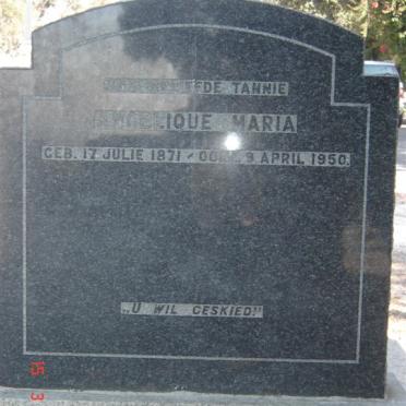 SPUY Angelique Maria, van der 1871-1950