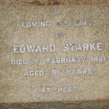 STARKE Edward -1951