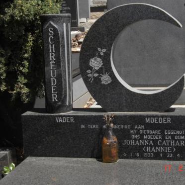 SCHREUDER Johanna Catharina 1933-1984