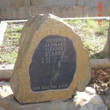 STARKE Hendrik Leonard 1928-1992