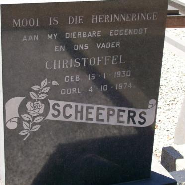 SCHEEPERS Christoffel 1930-1974