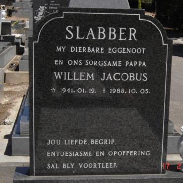 SLABBER Willem Jacobus 1941-1988