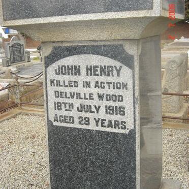 SPUY John Henry, van der -1916