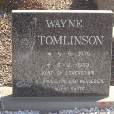 TOMLINSON Wayne 1976-1980