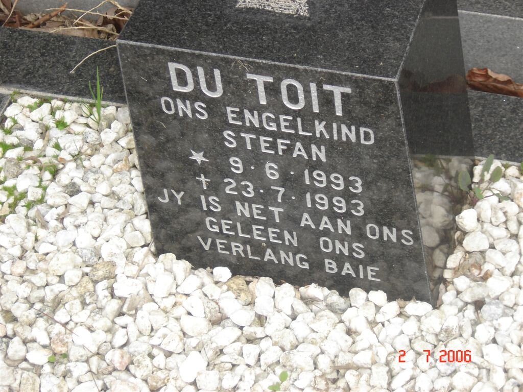 TOIT  Stefan, du 1993-1993