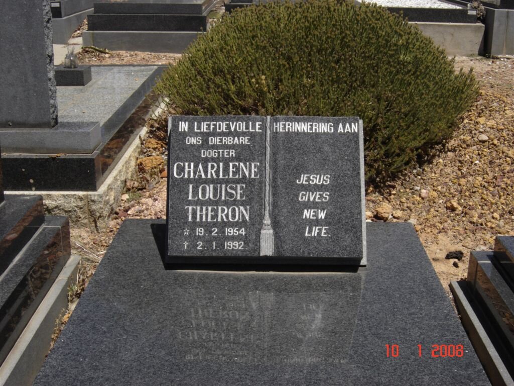 THERON Charlene Louise 1954-1992