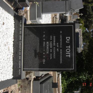 TOIT Kenneth, du 1924-1984