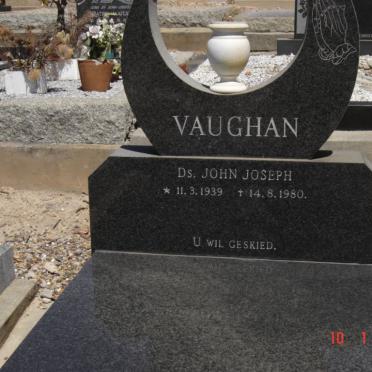 VAUGHAN John Joseph 1939-1980
