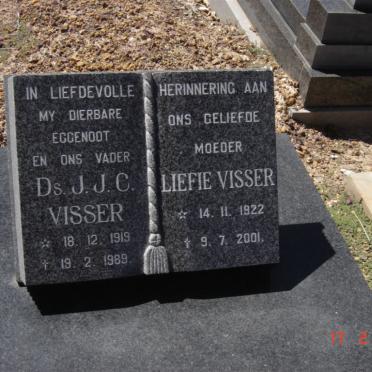 VISSER J.J.C. 1919-1989 &amp; Liefie 1922-2001