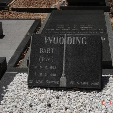 WOODING B.W. 1922-1990