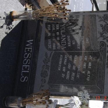 WESSELS Yolanda 1970-1989