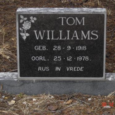 WILLIAMS Tom 1918-1978