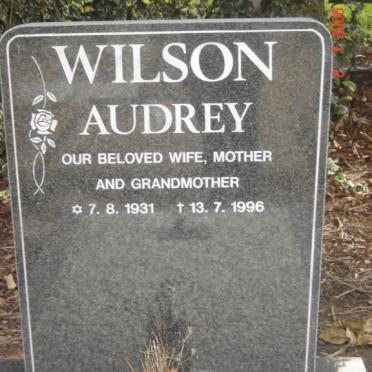 WILSON Audrey 1931-1996