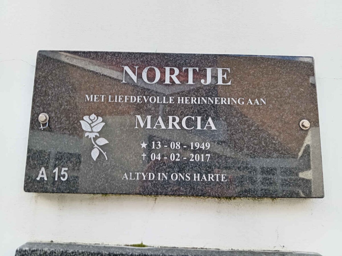 NORTJE Marcia 1949-2017