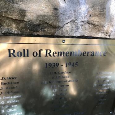 3. Roll of Remembrance 1939-1945