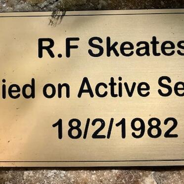 SKEATES R.F. -1982