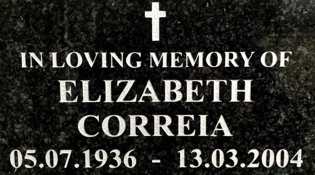 CORREIA Elizabeth 1936-2004