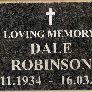ROBINSON Dale 1934-2017