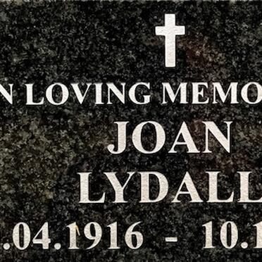 LYDALL Joan 1916-2004