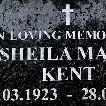 KENT Sheila Mary 1923-1981