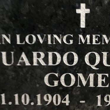 GOMES Eduardo Quintino 1904-1979