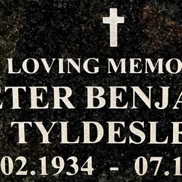 TYLDESLEY Peter Benjamin 1934-2015