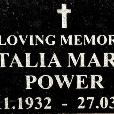 POWER Italia Maria 1932-1998