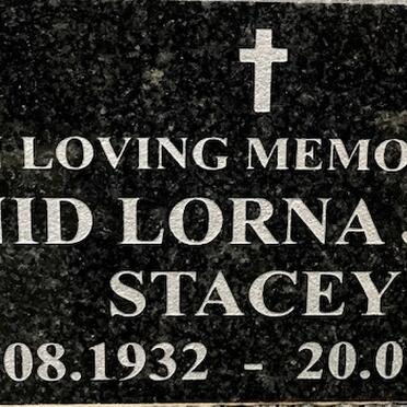 STACY Enid Lorna Joan 1932-2017