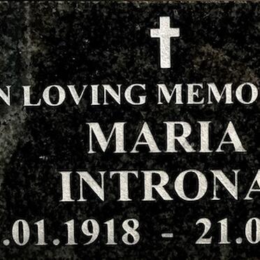 INTRONA Maria 1918-2010