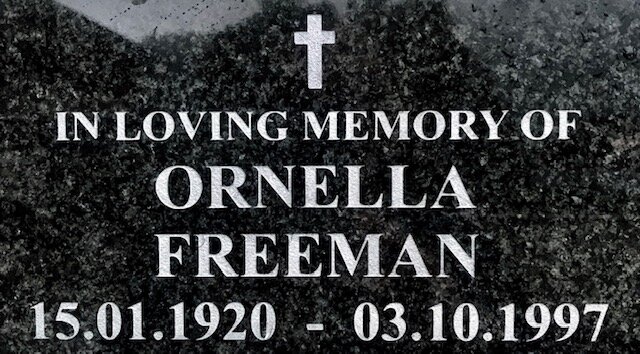 FREEMAN Ornella 1920-1997