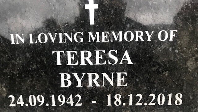 BYRNE Teresa 1942-2018
