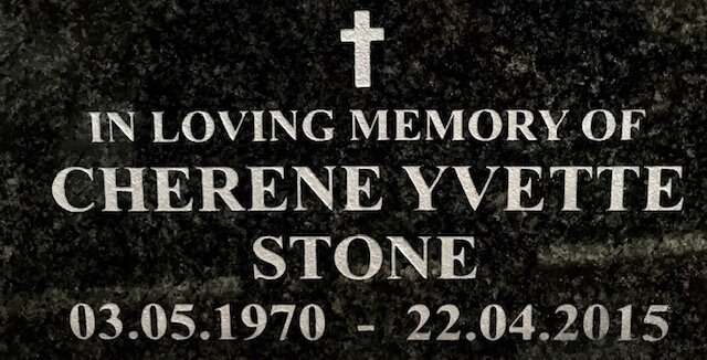 STONE Cherene Yvette 1970-2015