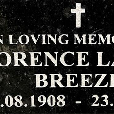 BREEZE Florence Lavinia 1908-2007