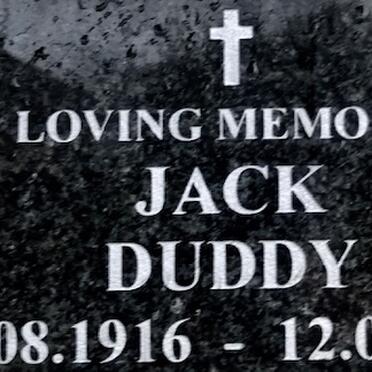 DUDDY Jack 1916-1999