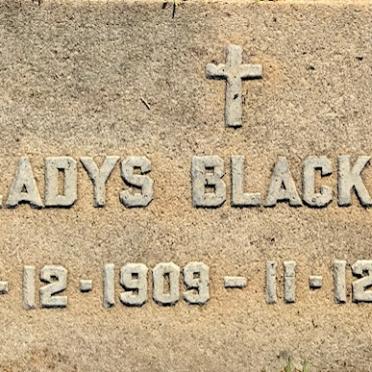 BLACKWELL Gladys 1909-1976