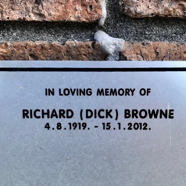BROWNE Richard 1919-2012